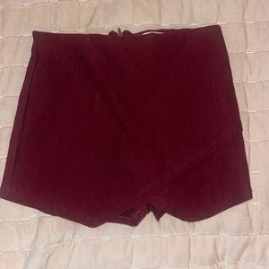 Maroon Skort from “I Just Have To Have It”